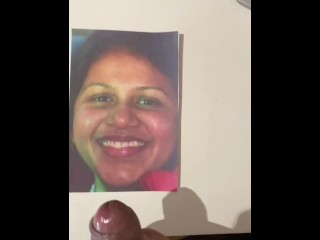 Real Indian Milf Aunty Cum Tribute